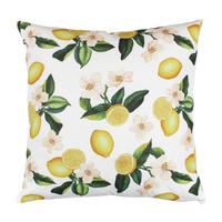 PÁRNA   - sárga, Basics, textil (45/45/1cm)