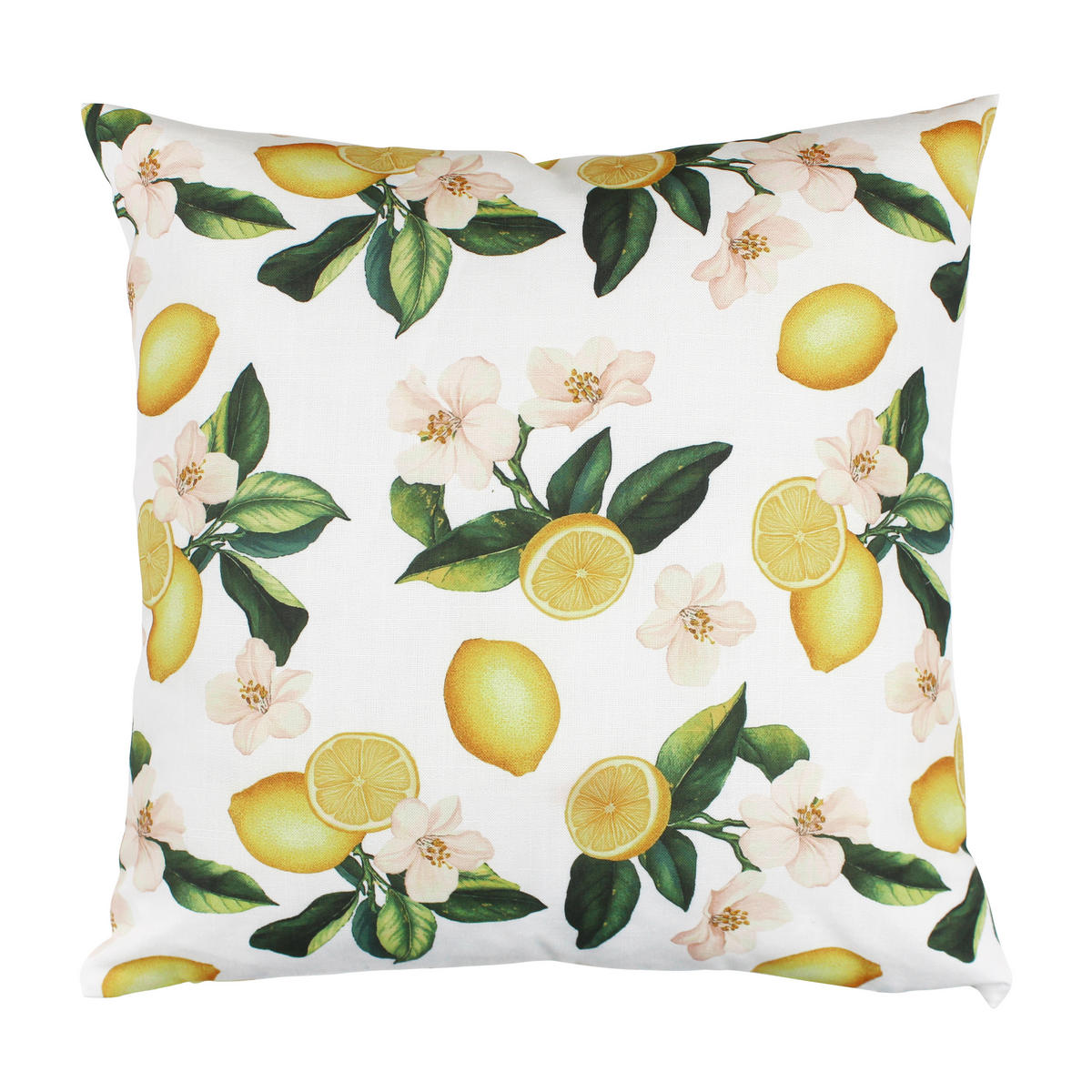 PÁRNA   - sárga, Basics, textil (45/45/1cm)