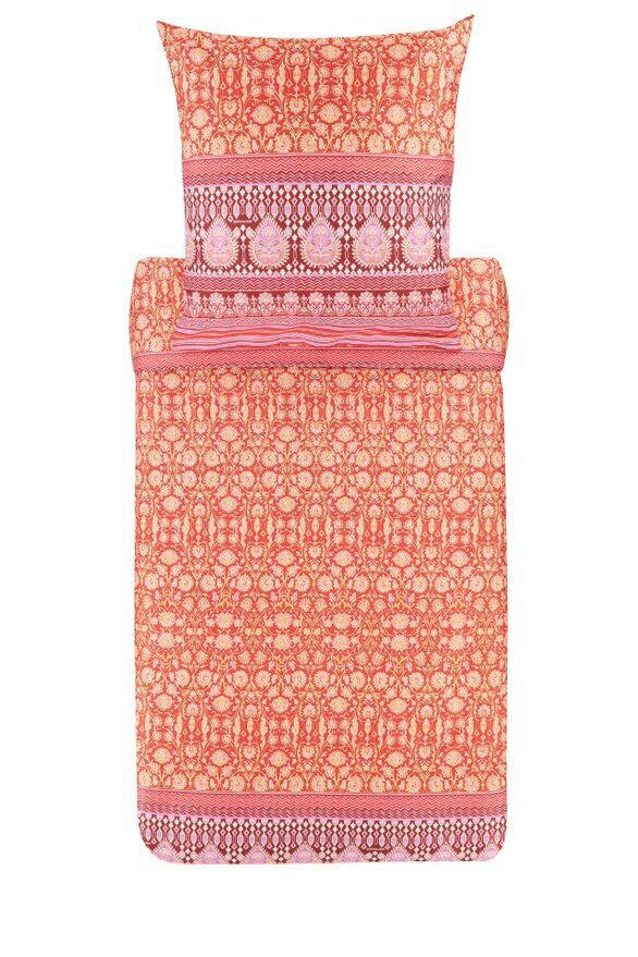 BETTWÄSCHE Mira Satin 200/200 cm  - Rot, Basics, Textil (200/200cm) - Bassetti