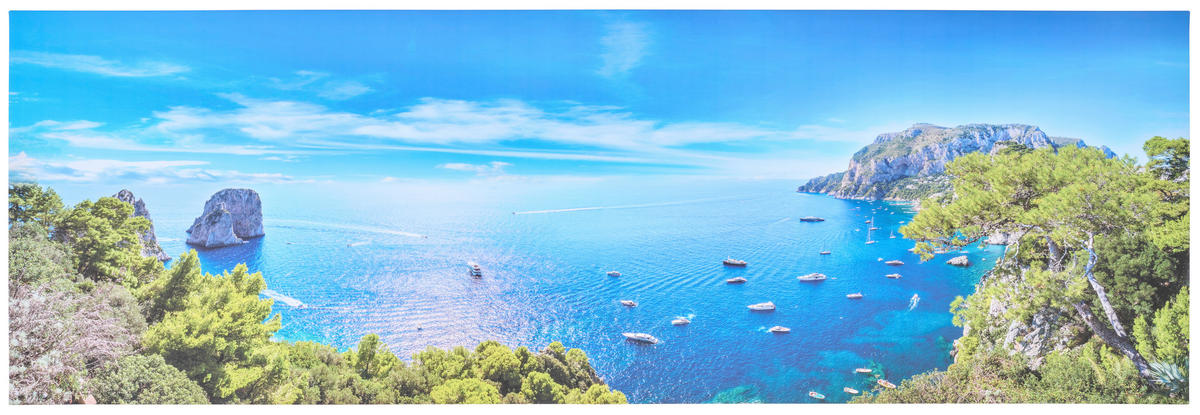 LEINWANDBILD Landschaft & Natur  - Multicolor, Natur, Holz/Papier (180/60/3cm) - Euroart