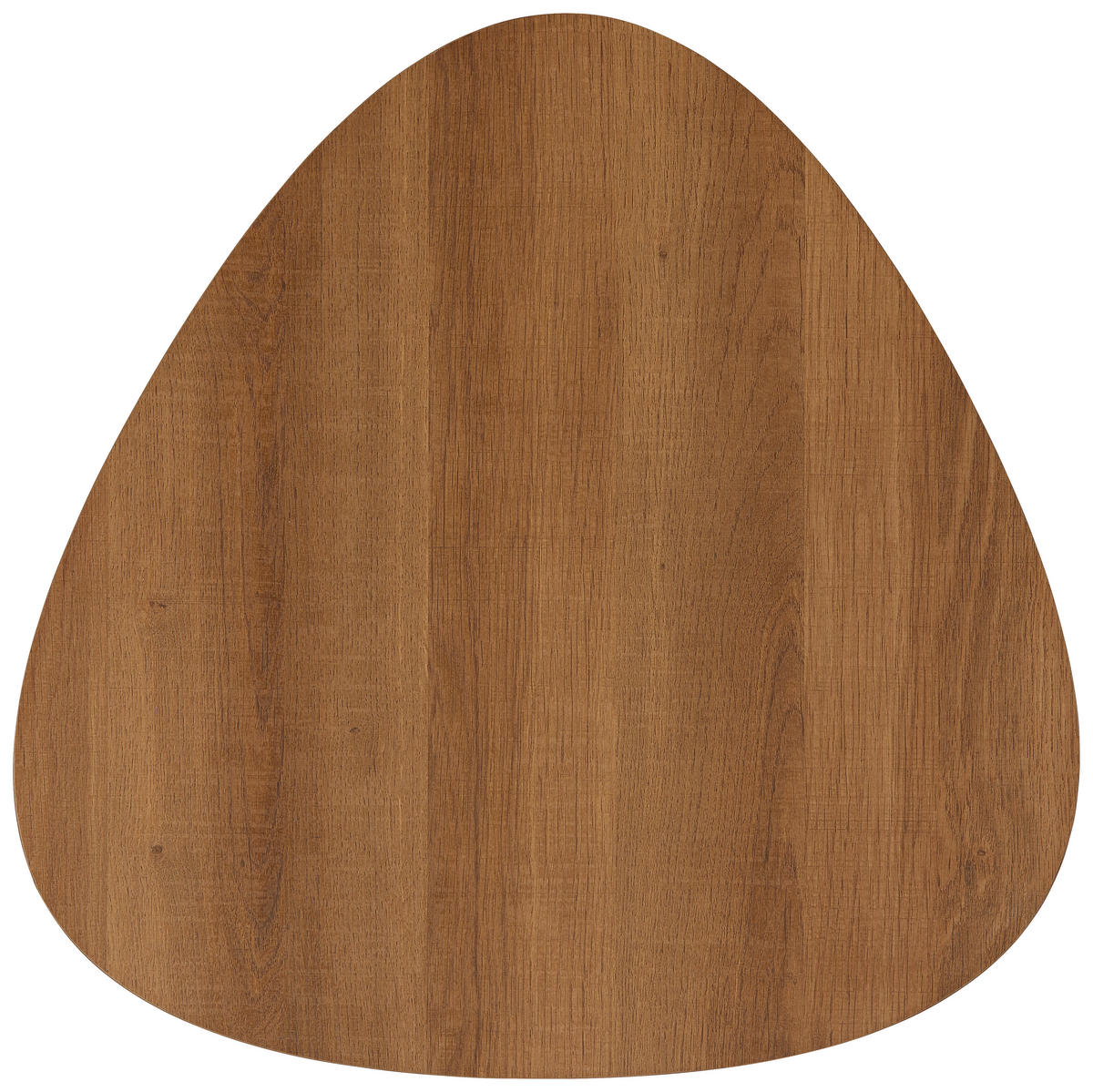 POMOĆNI STOČIĆ   - boja hrasta/crna, Moderno, metal/pločasti materijal (40/40/43cm) - Zandiara