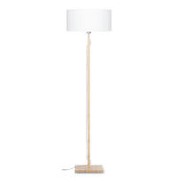 STOJACÍ LAMPA, 47/167 cm  - bílá/přírodní barvy, Trend (47/167cm) - Good & Mojo