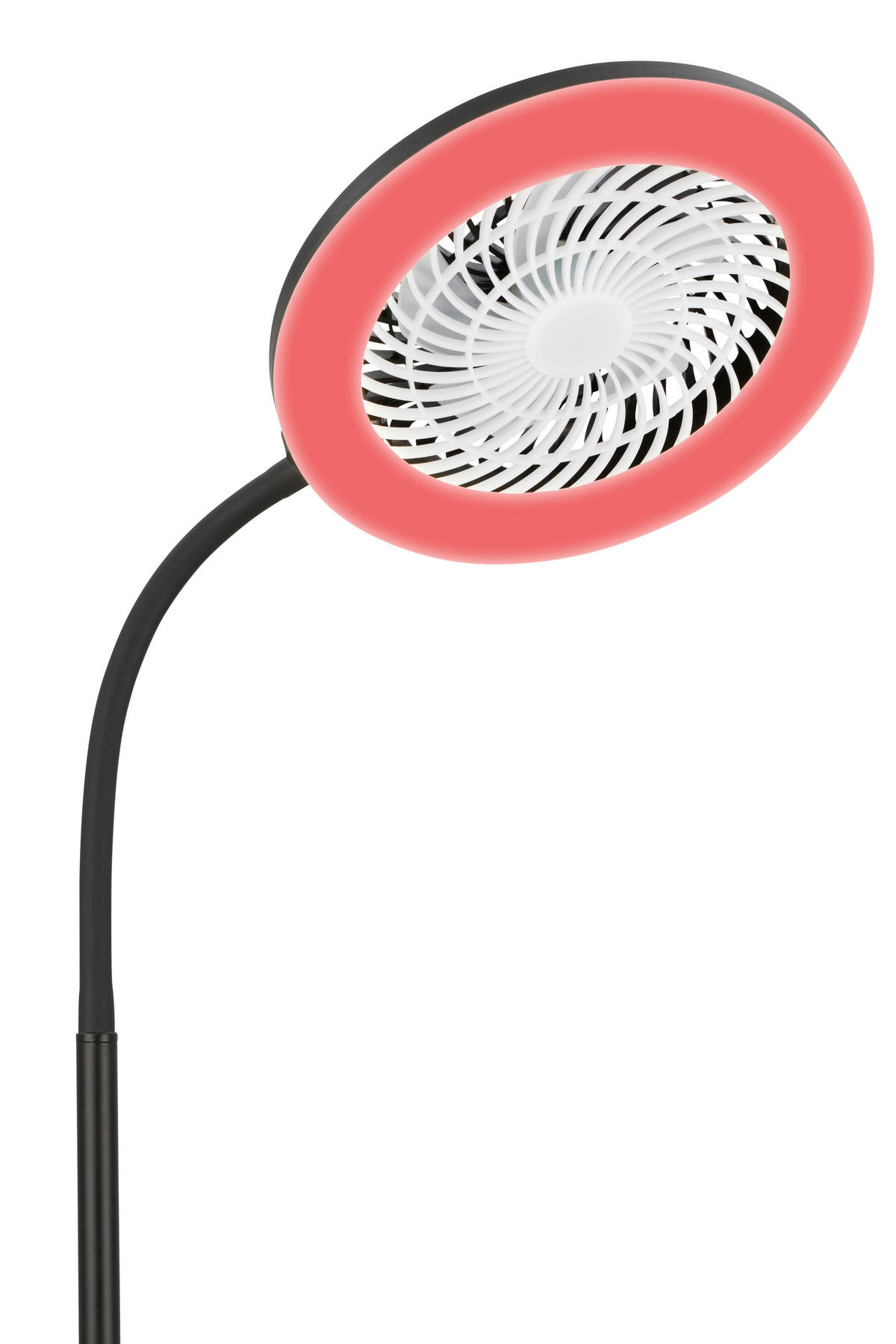 STOJANOVÝ VENTILÁTOR - čierna, Design, kov/plast (28/1850cm)
