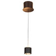 LED-HÄNGELEUCHTE 14/170 cm  - Schwarz, Design, Kunststoff/Metall (14/170cm) - Novel