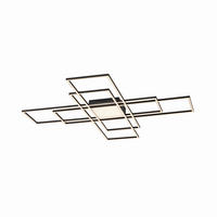 LED-DECKENLEUCHTE 110/110/6 cm    - Design, Kunststoff/Metall (110/110/6cm)