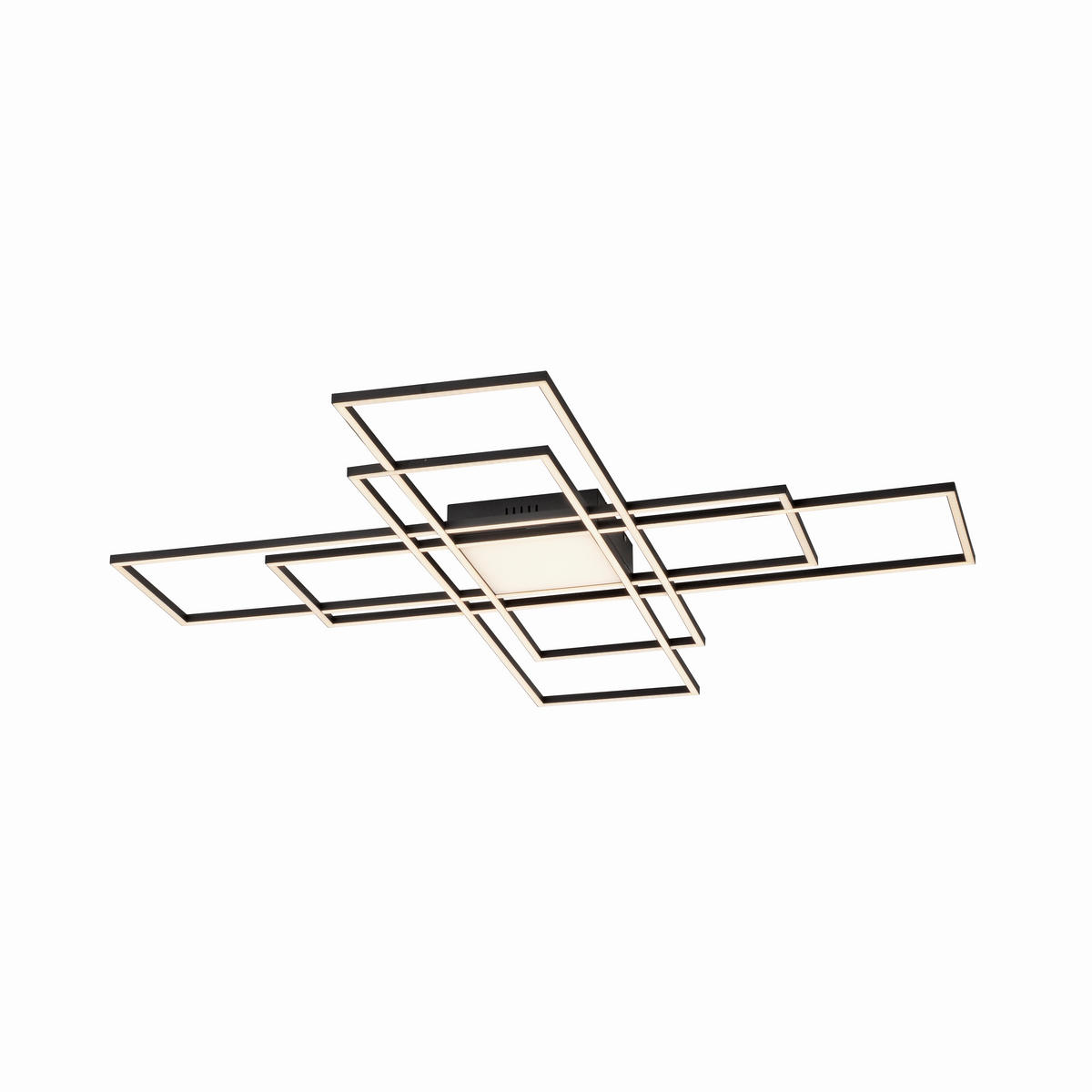 LED-DECKENLEUCHTE 110/110/6 cm    - Design, Kunststoff/Metall (110/110/6cm)
