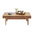 COUCHTISCH Akazie massiv rechteckig Akaziefarben - Akaziefarben, LIFESTYLE, Holz (113/60/40cm)