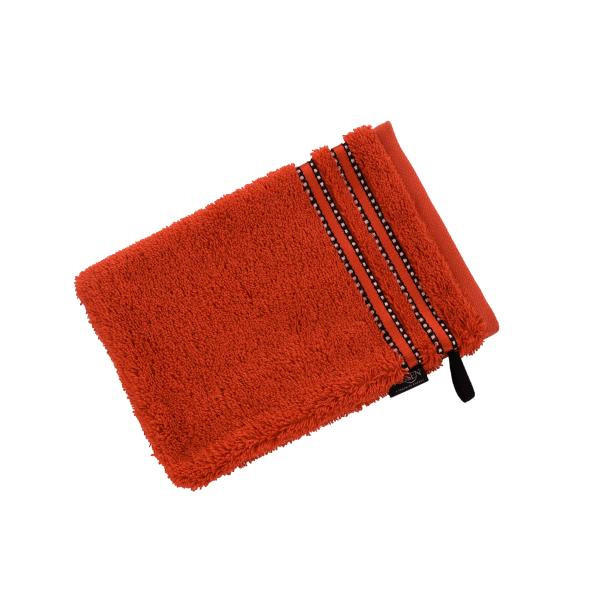 Vossen Waschlappen Cult de Luxe Orange 16x22 cm