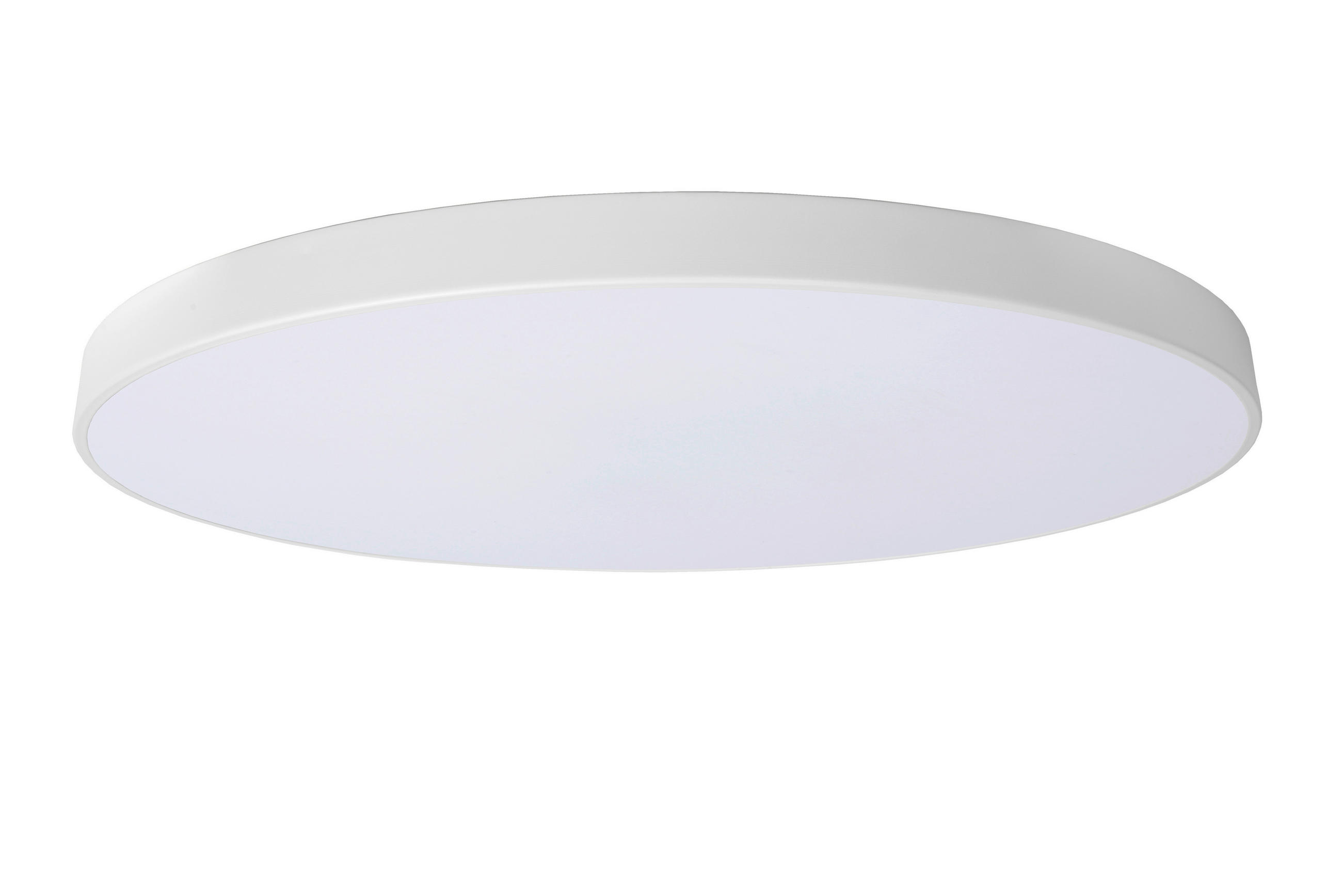 LED-DECKENLEUCHTE UUnar 80/80/5 cm   - Weiß, KONVENTIONELL, Metall (80/80/5cm) - Lucide