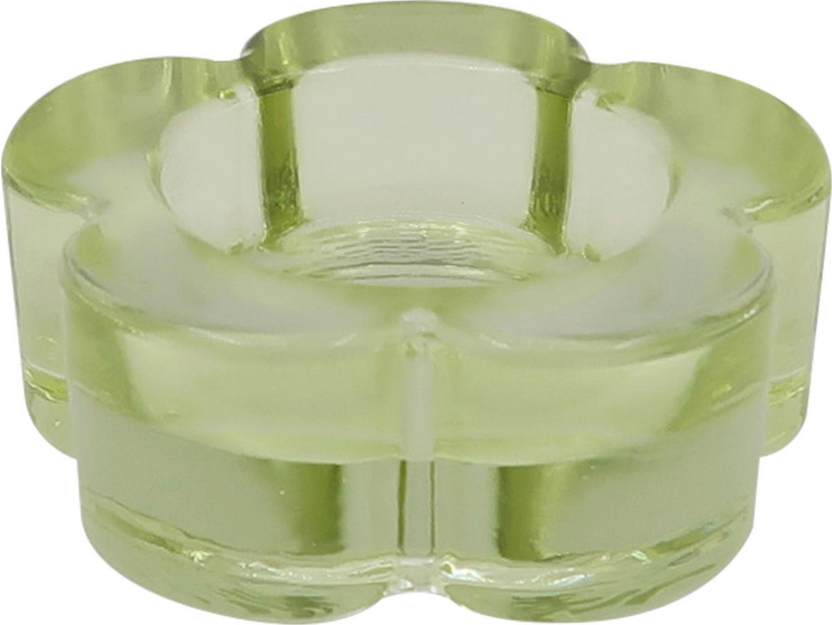 DRŽAČ ZA ČAJNU SVEĆICU  staklo  - zelena, Osnovno, staklo (6,5/2cm) - Ambia Home