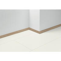 SOCKELLEISTE - Hellbraun/Eichefarben, Basics, Holzwerkstoff (220/4/1,6cm) - Parador