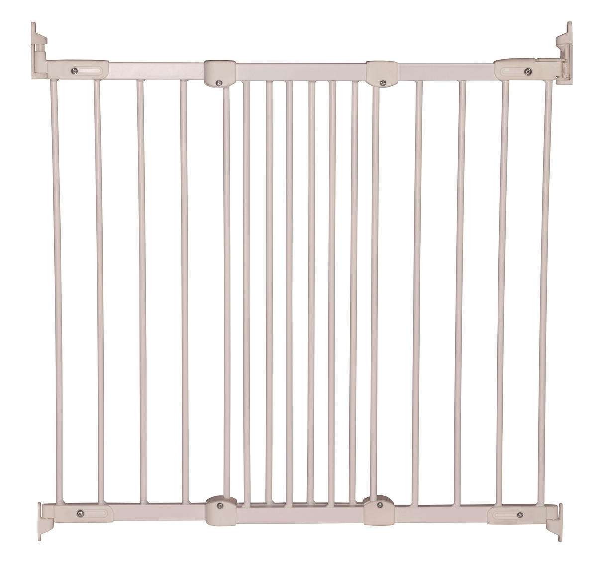 TREPPENSCHUTZGITTER zum Schrauben 105,5/69,5 cm  - Weiß, Basics, Metall (105,5/69,5cm) - Baby Dan