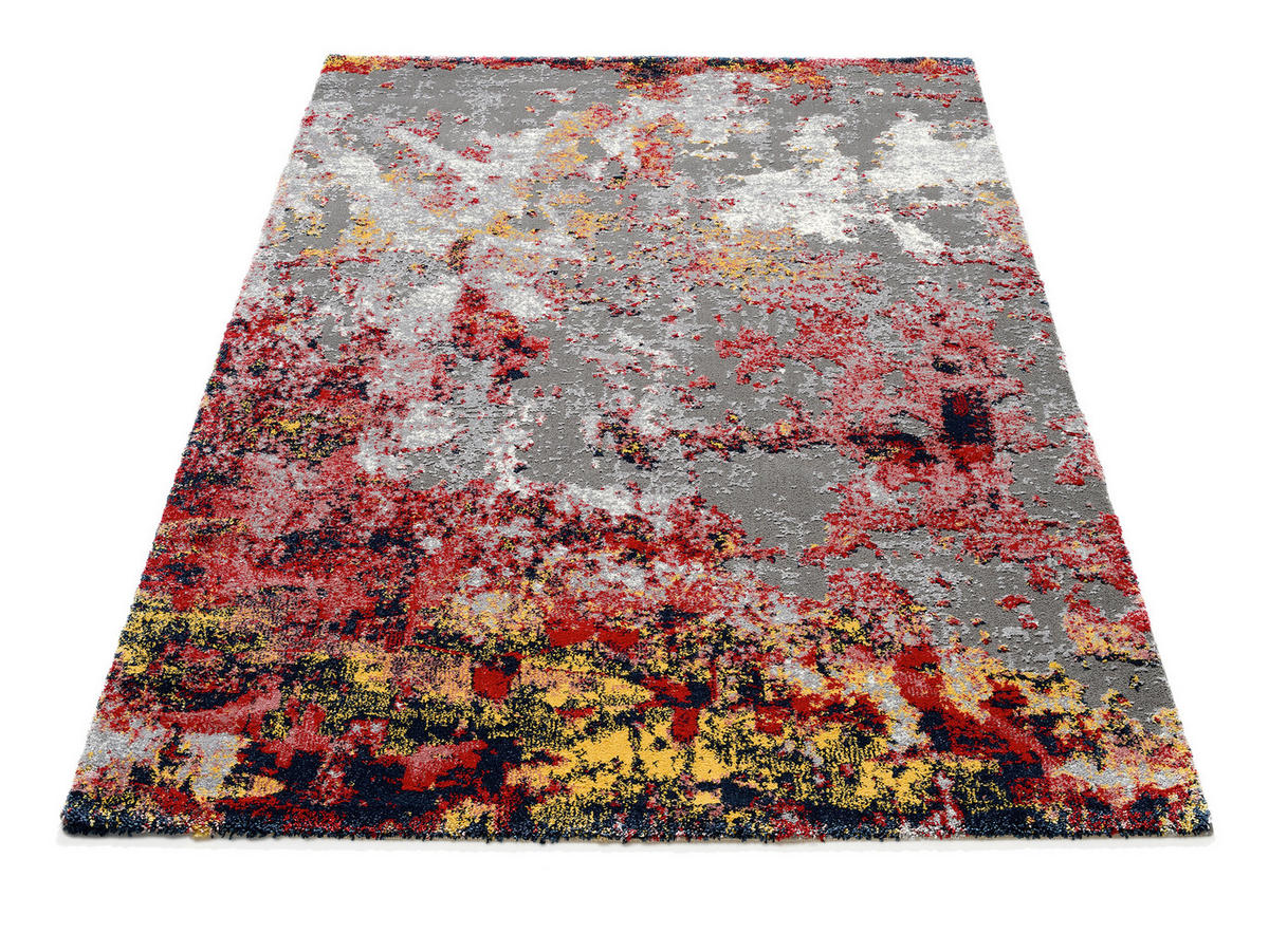 WEBTEPPICH  Wohnzimmer 240/290 cm Timeline Summer Multicolor rechteckig  - Multicolor, Design, Textil (240/290cm) - Novel