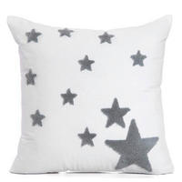 POTAH NA POLŠTÁŘ  40/40 cm - šedá, Basics, textil (40/40cm) - Patinio