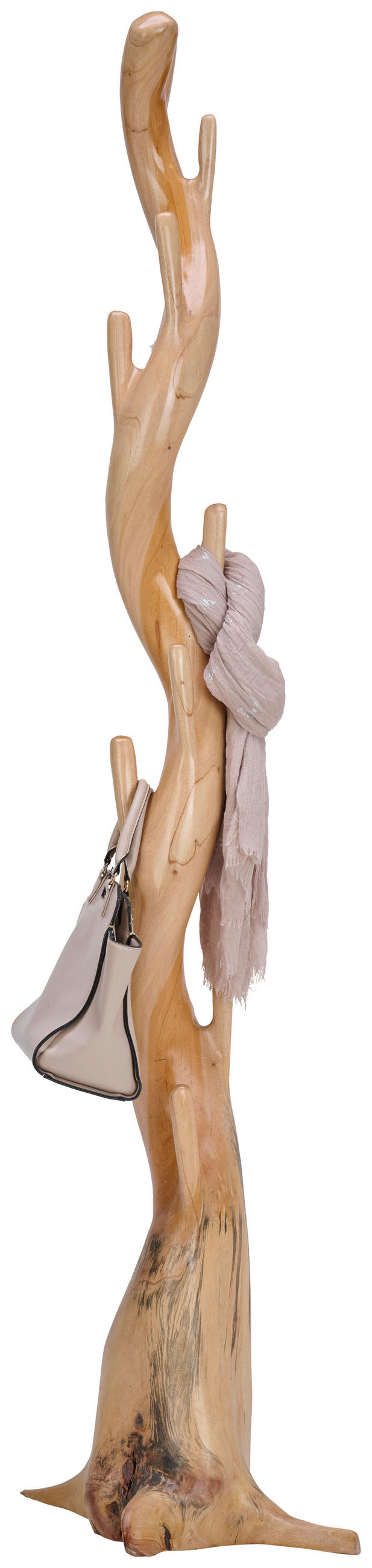 KLEIDERSTÄNDER in Hellbraun 40/200/40 cm   - Hellbraun, LIFESTYLE, Holz (40/200/40cm) - Landscape