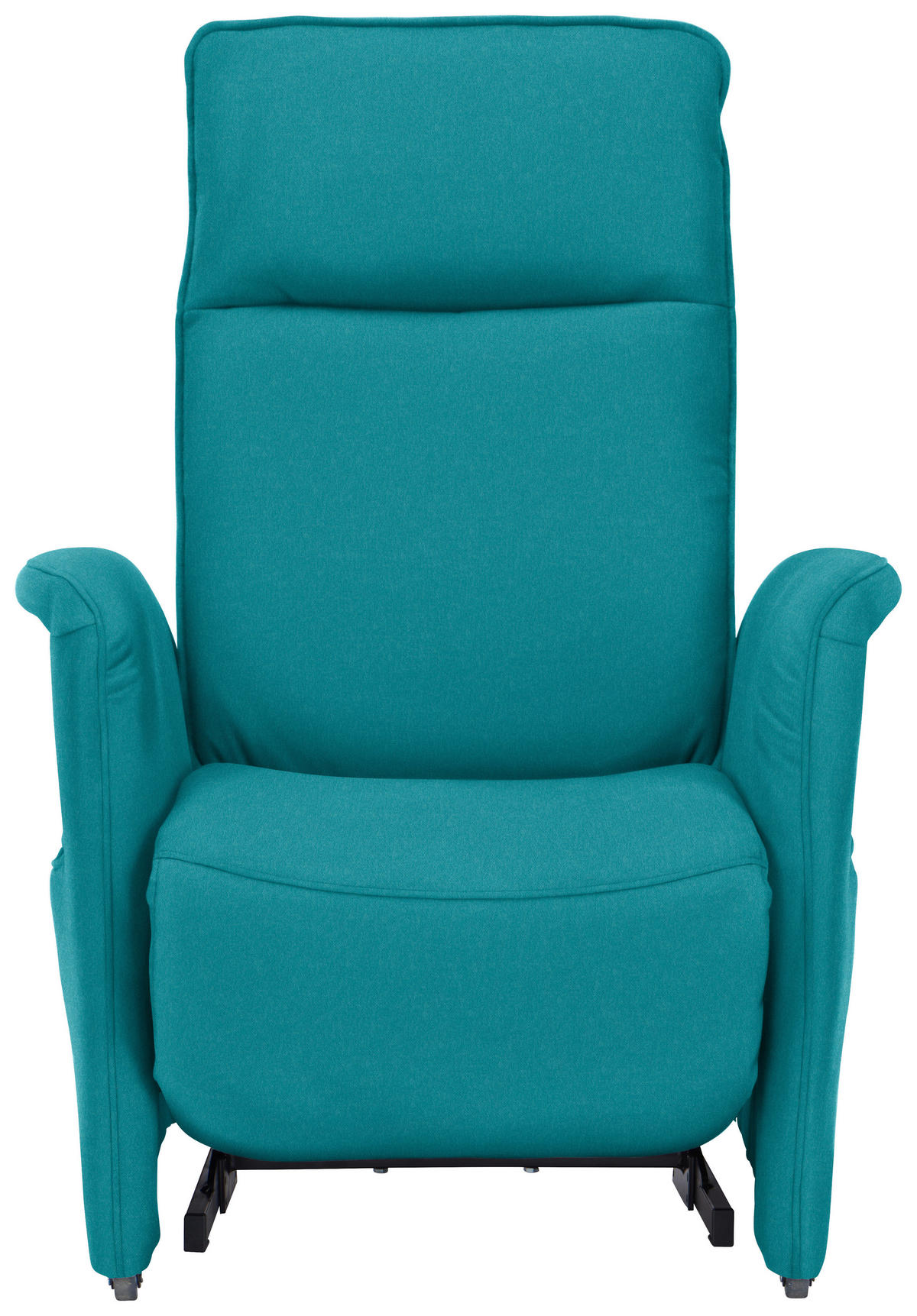 FERNSEHSESSEL in Chenille Petrol  - Petrol, Konventionell, Kunststoff/Textil (79-83/108/87cm) - Valdera