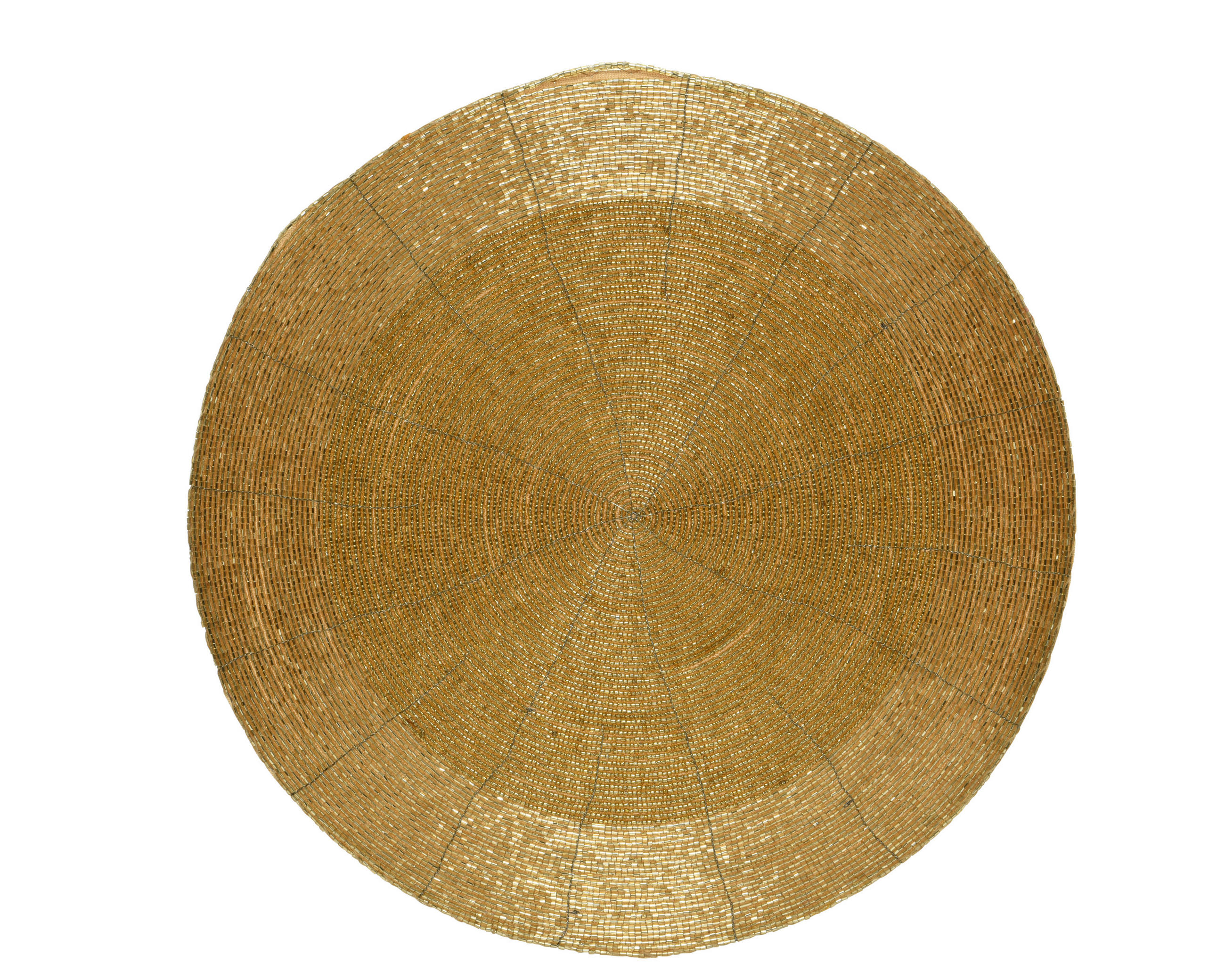 ÉTKEZŐALÁTÉT üveg  - aranyszínű, Lifestyle, üveg (35cm)