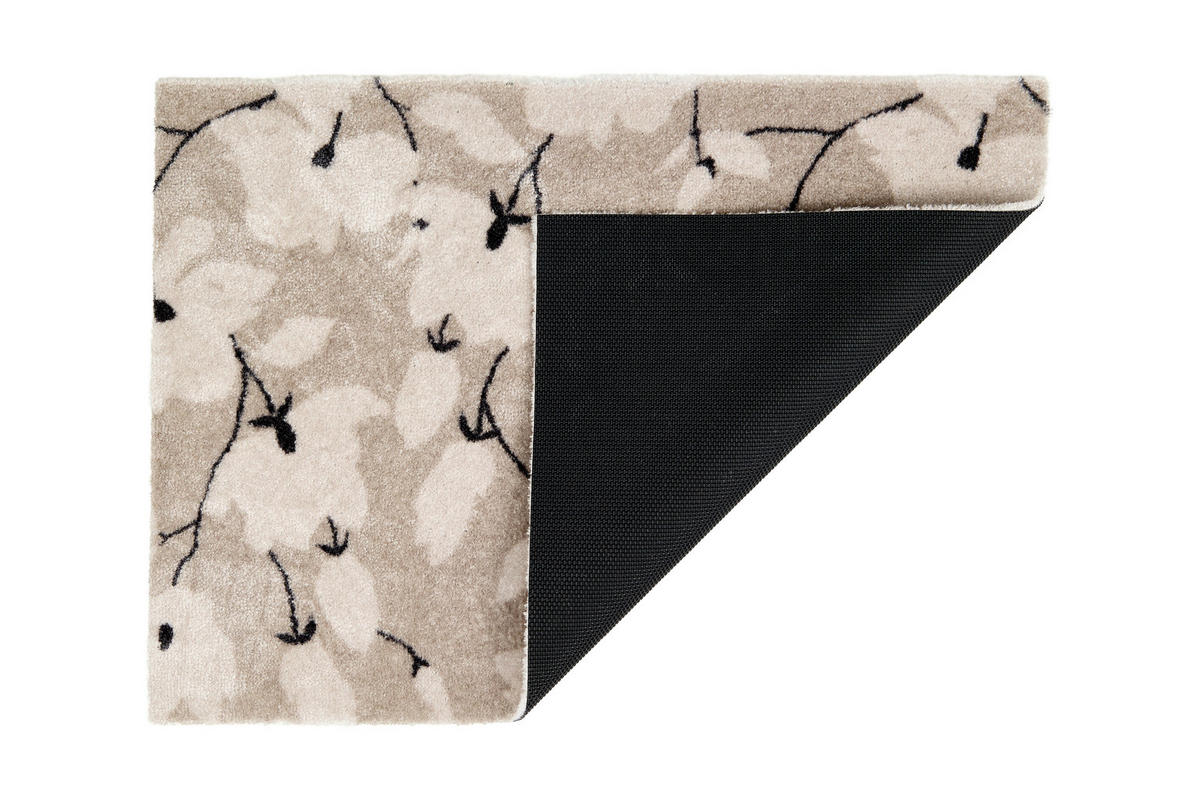 FUßMATTE  50/70 cm  Creme, Grau  - Creme/Grau, KONVENTIONELL, Textil (50/70cm) - Schöner Wohnen
