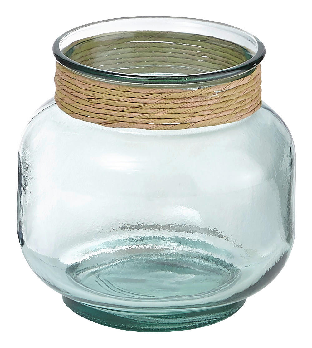 VASE 18 cm  - Klar/Transparent, Basics, Glas (20/18cm) - Ambia Home