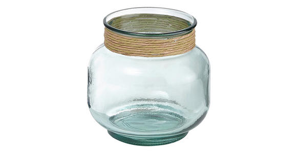 VASE 18 cm  - Klar/Transparent, Basics, Glas (20/18cm) - Ambia Home