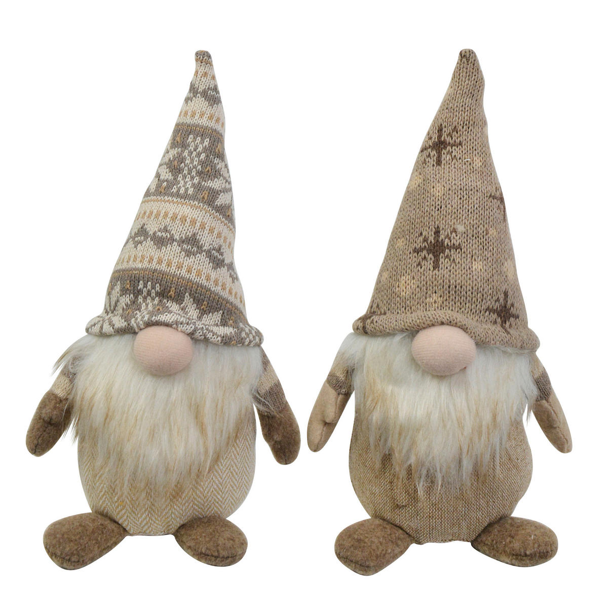 SPIRIDUș - maro, Lifestyle, textil/piatră (12/25/11cm) - X-Mas