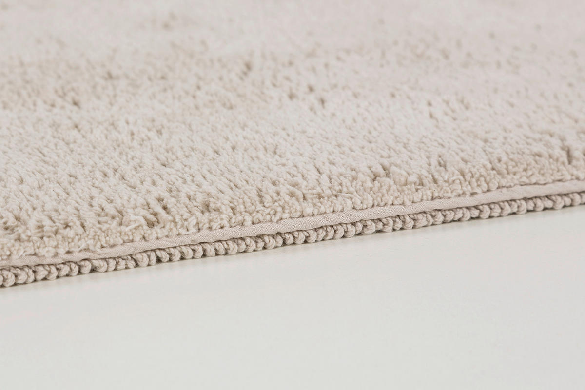 BADTEPPICH Beige 60/90 cm  - Beige, Basics, Textil (60/90cm) - Schöner Wohnen