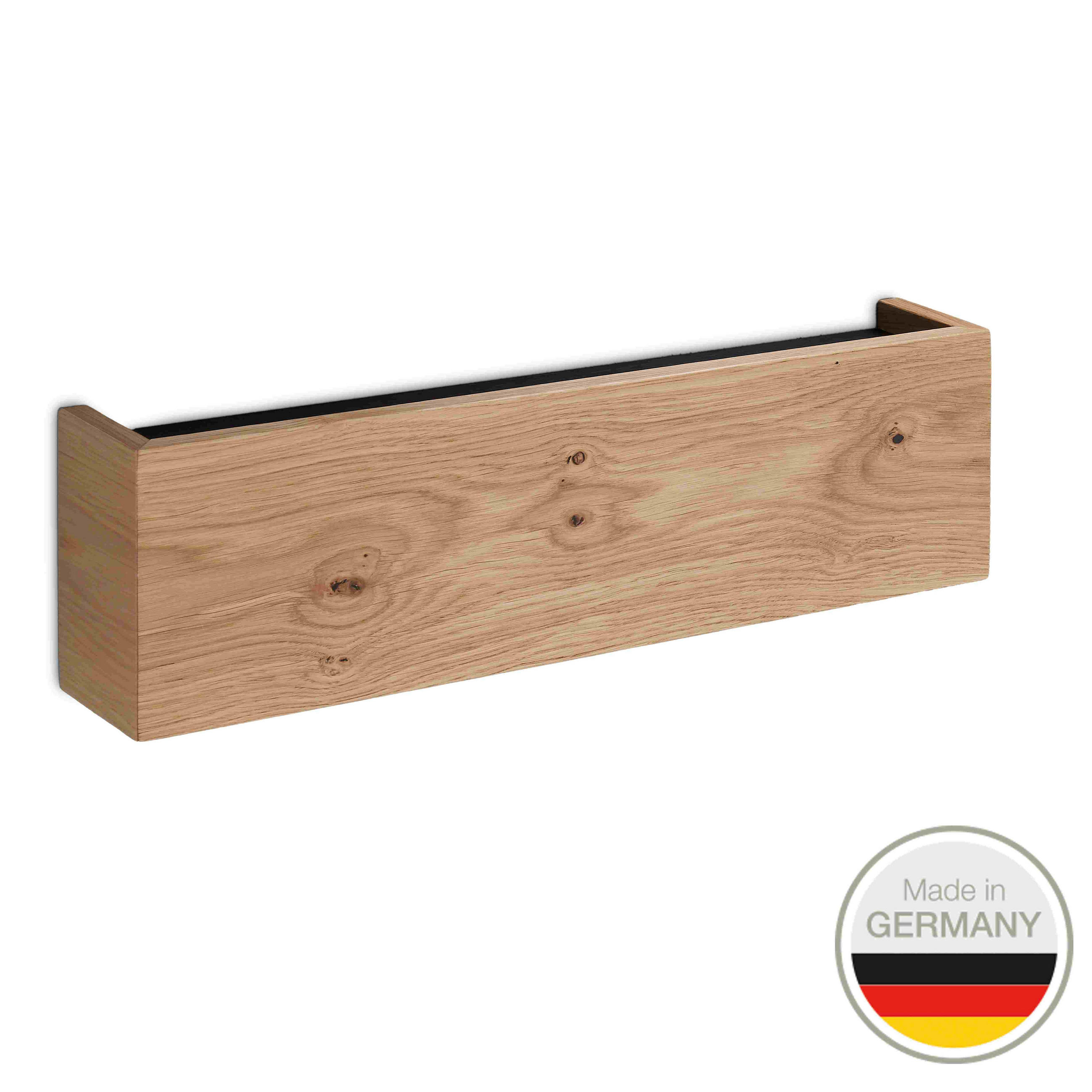 LED-WANDLEUCHTE 654   - Wildeiche, Natur, Holz (15/48/10cm) - Ambiente