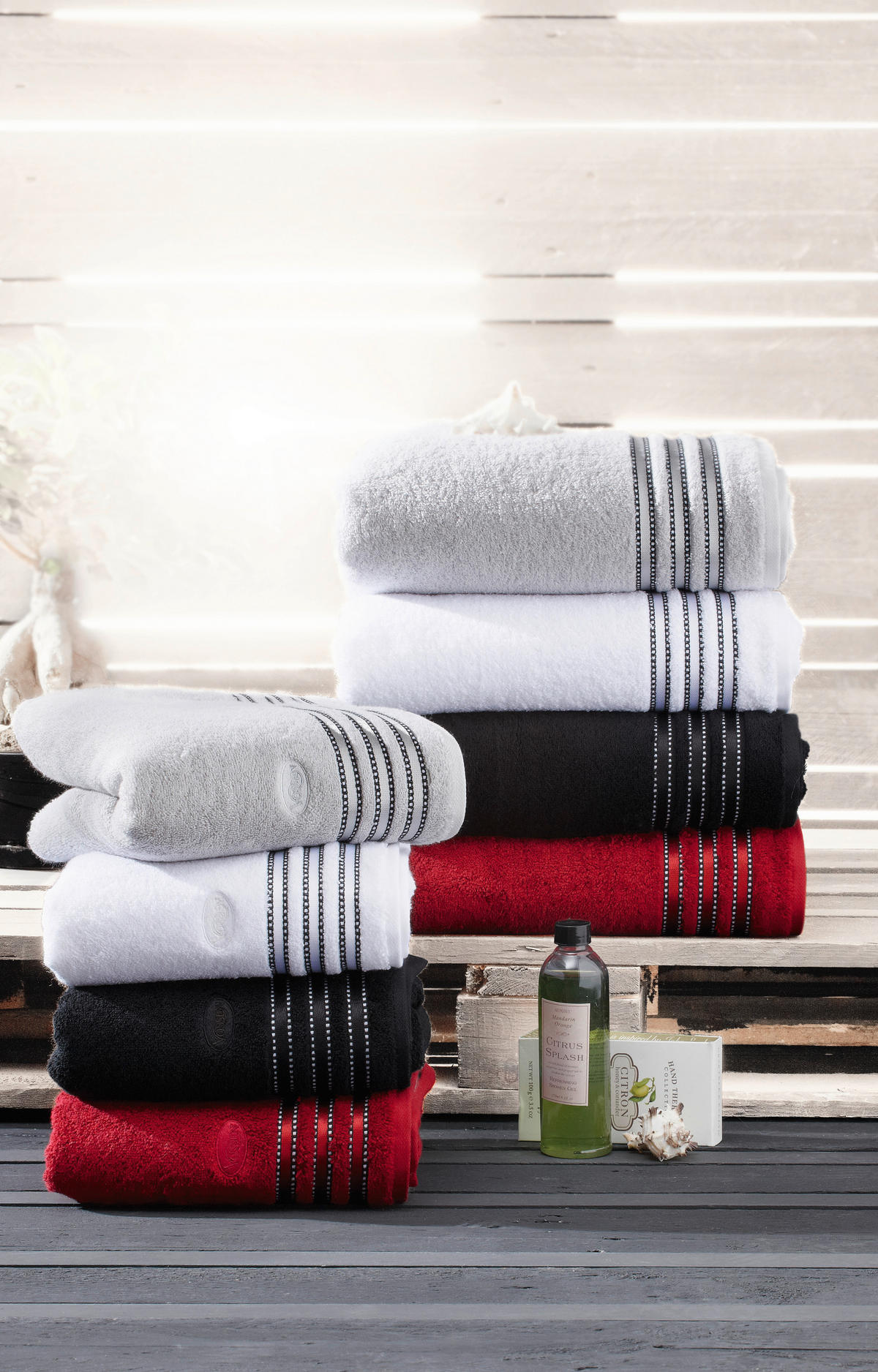 RUČNÍK, 50/100 cm, bílá - bílá, Basics, textil (50/100cm) - Vossen