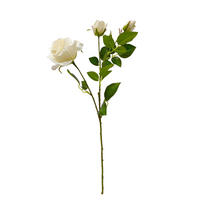 KUNSTBLUME  - Creme/Weiß, Basics (67cm)