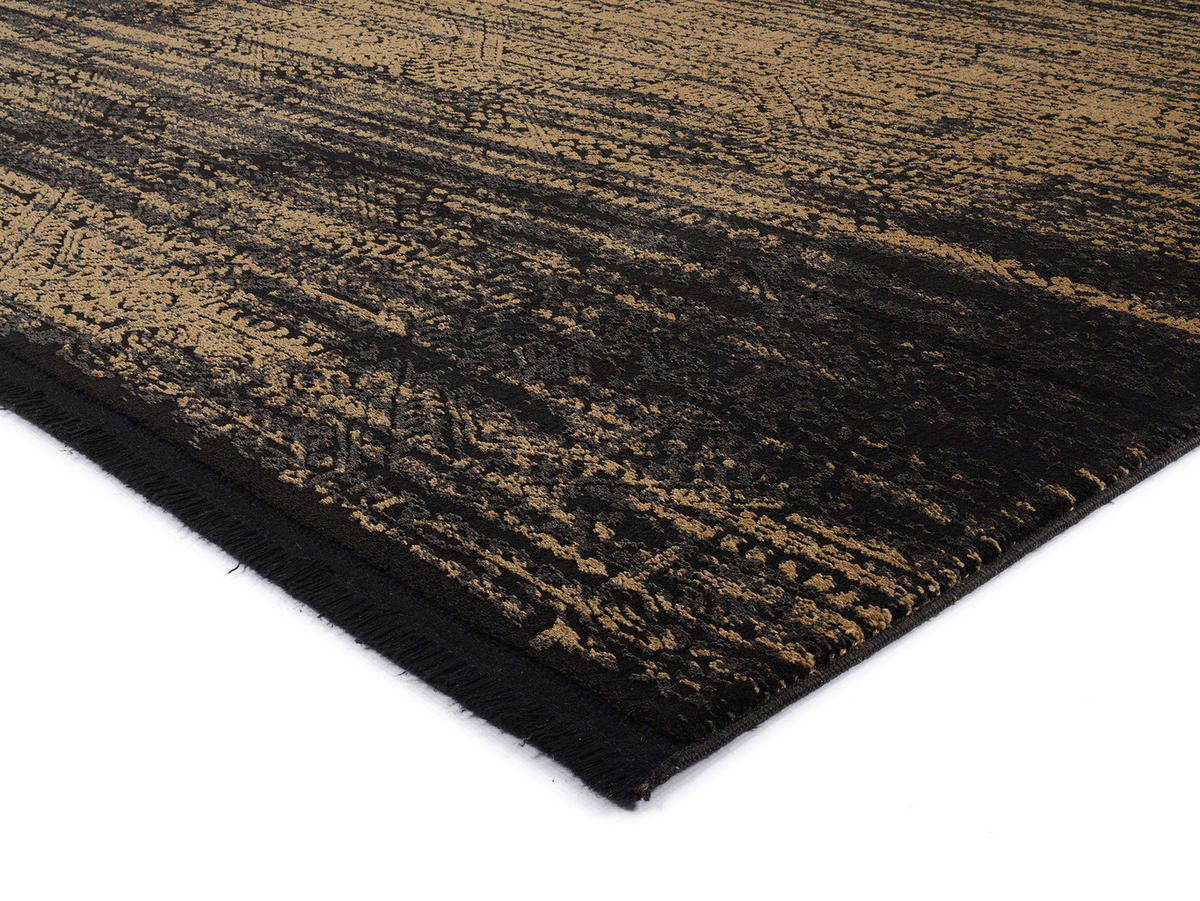WEBTEPPICH  Wohnzimmer 78/150 cm Rio Goldfarben rechteckig  - Goldfarben, Design, Textil (78/150cm) - Dieter Knoll