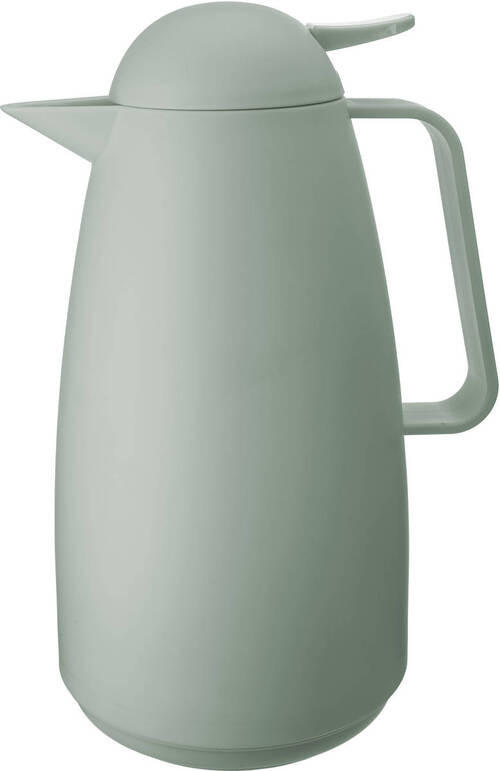 ISOLIERKANNE 1 L  - Mintgrün, Trend, Glas/Kunststoff (13,5/26,5cm) - Homeware Profession.