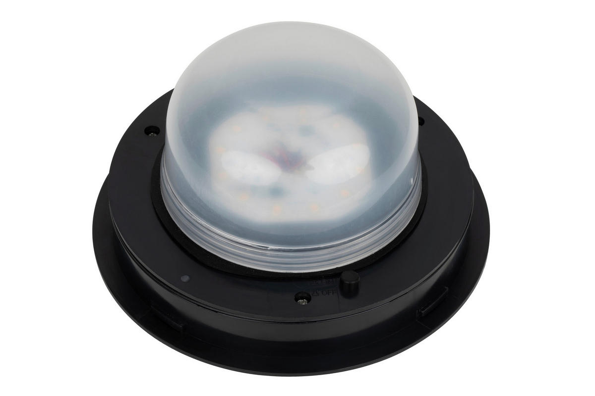 AUSSENLEUCHTE - Beige, Trend, Kunststoff/Metall (27/44cm) - Novel