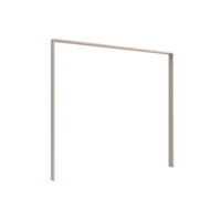 PASSEPARTOUTRAHMEN 228/213/12 cm   - Kaschmir, Modern, Holzwerkstoff (228/213/12cm) - P & B
