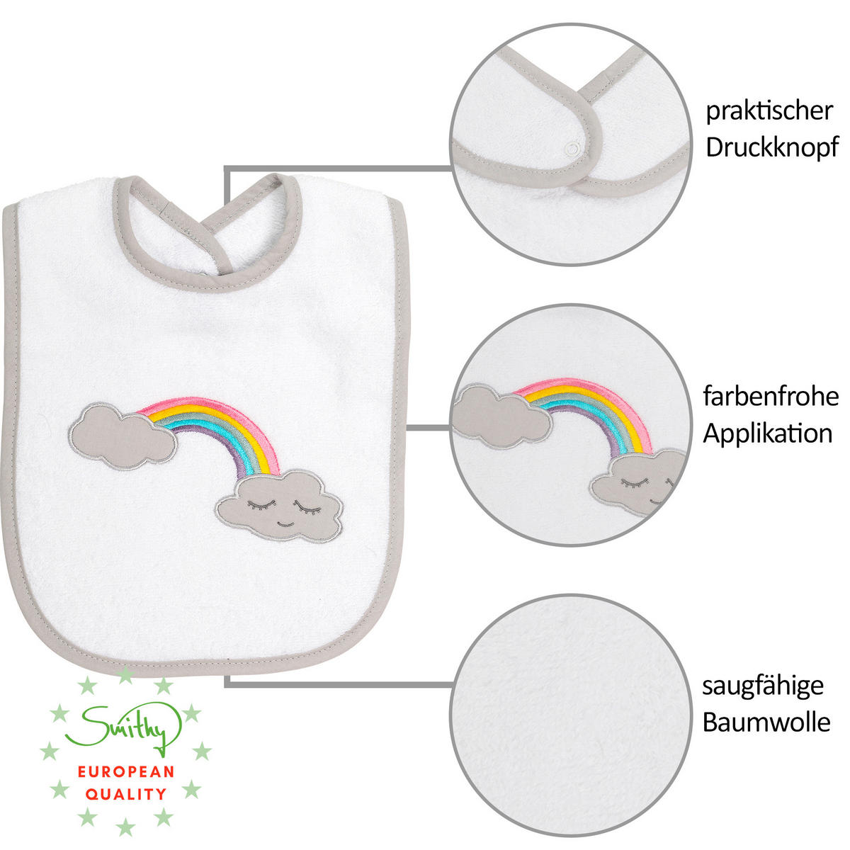 FROTTIERSET WOLKE Weiß  - Weiß, Basics, Textil