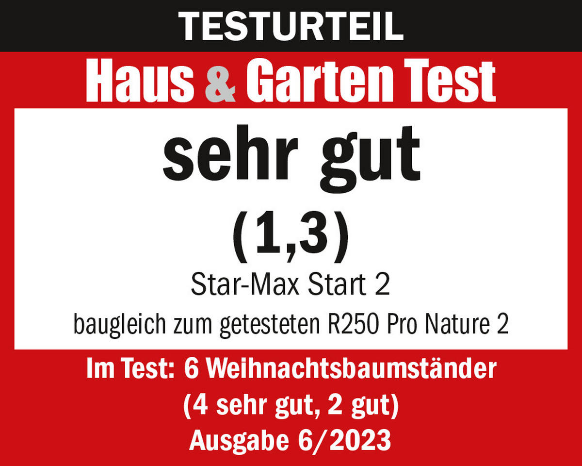 CHRISTBAUMSTÄNDER Grün, Schwarz  - Schwarz/Grün, Basics, Kunststoff (34cm) - X-Mas