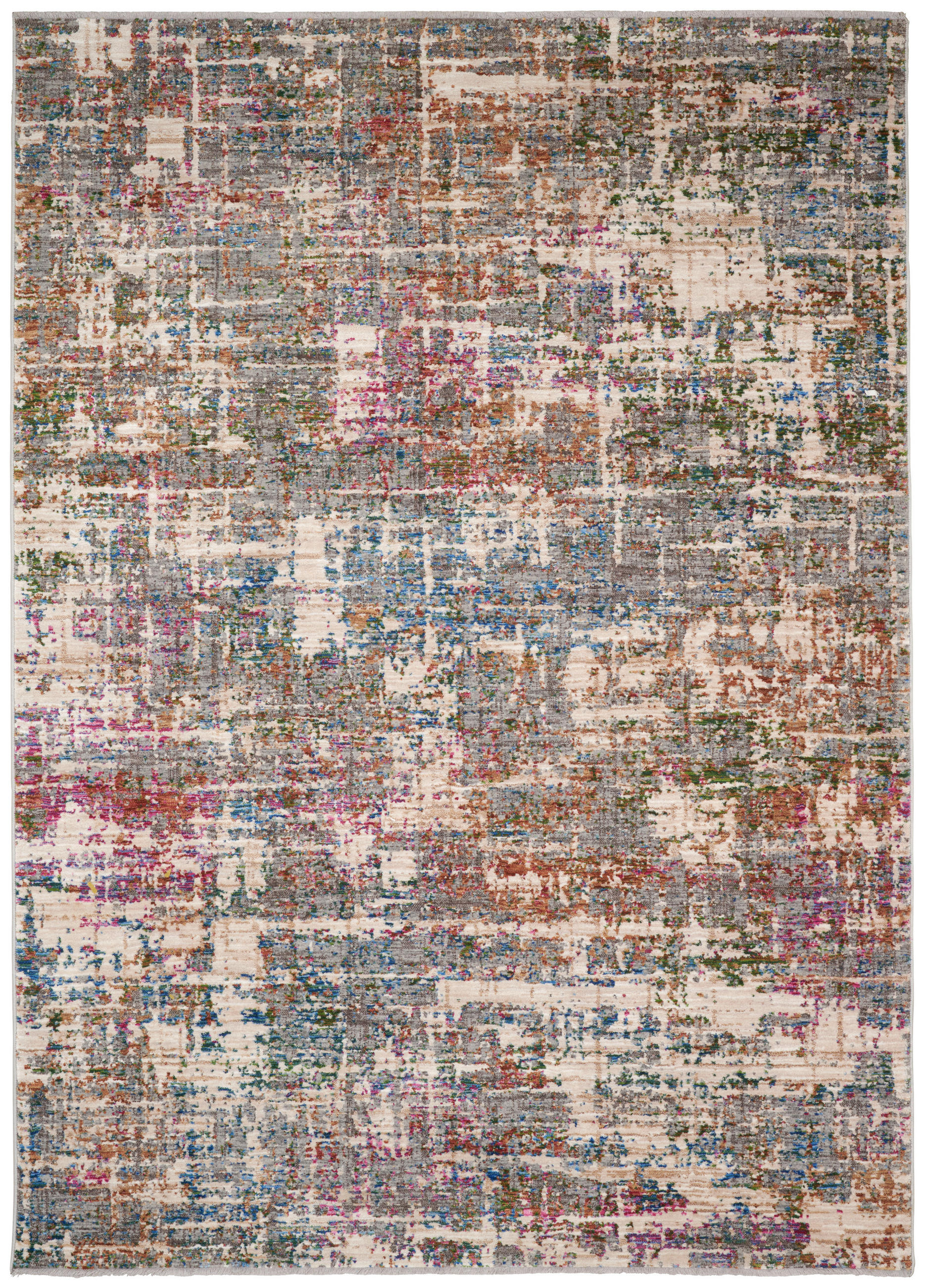 VINTAGE-TEPPICH  Wohnzimmer 80/150 cm Valencia Multicolor rechteckig  - Multicolor, Design, Kunststoff/Textil (80/150cm) - Novel