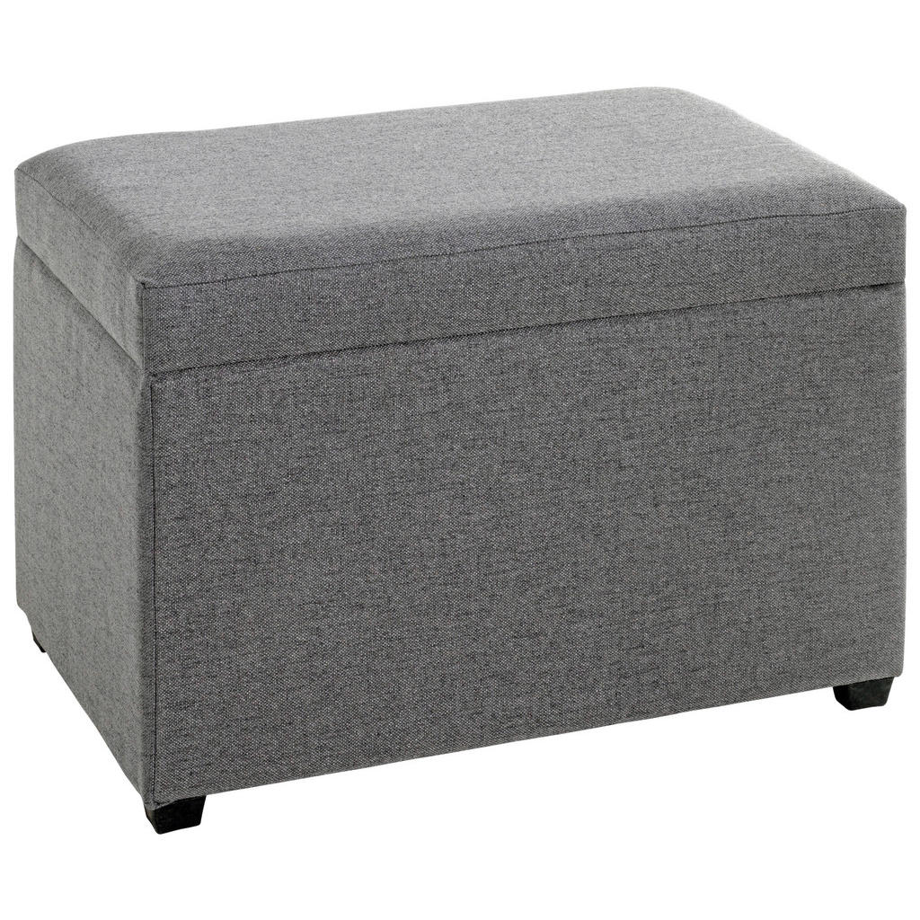 XXXL TRUHLOVÁ LAVICE, textil, kompozitní dřevo, 58/42/39 cm