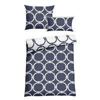 BETTWÄSCHE 140/200 cm  - Blau, MODERN, Textil (140/200cm) - Florella