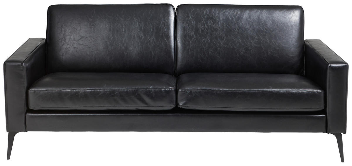 POHOVKA, textil, černá - černá, Design, kov/textil (193/79/79cm) - Livetastic