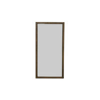 SPEGEL 40/80/2 cm  - brun, trä (40/80/2cm) - Best Price