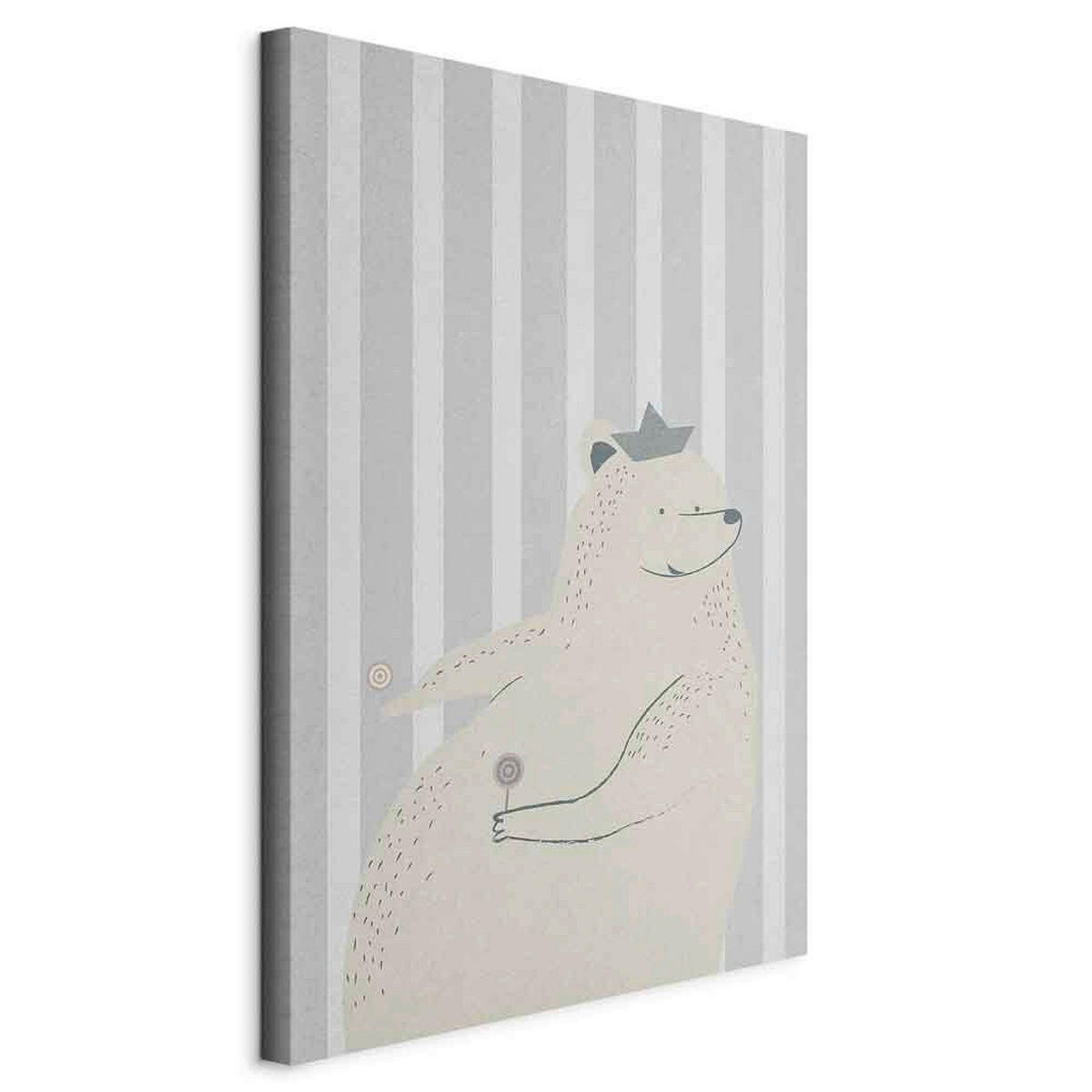 LEINWANDBILD Abstraktes, Tiere 60/90/1.2 cm  - Hellgrau/Grau, Basics, Holz/Textil (60/90/1.2cm) - artgeist