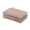 WASCHHANDSCHUHSET London Hellbraun 3-teilig  - Hellbraun, Basics, Textil (16/22cm) - Aquanova