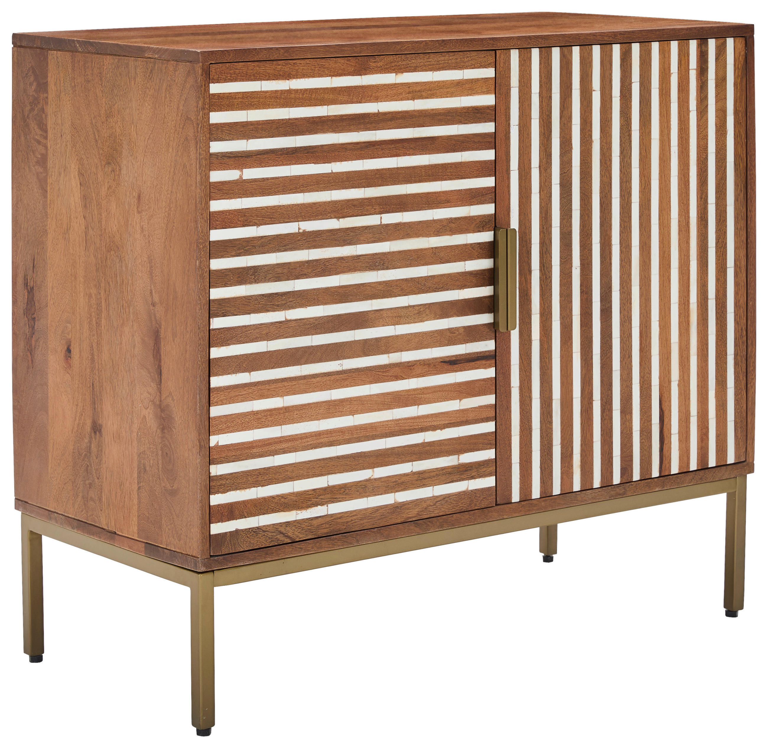 KOMMODE  in 85/75/40 cm  - Schwarz/Honig, LIFESTYLE, Holz/Kunststoff (85/75/40cm) - Livetastic