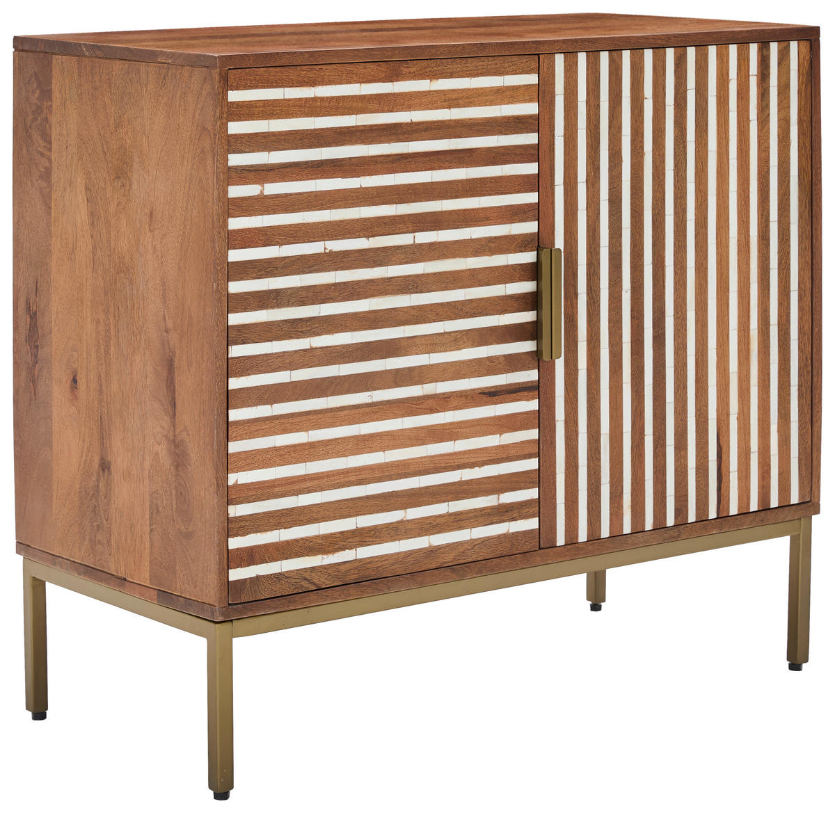 KOMMODE  in 85/75/40 cm  - Schwarz/Honig, LIFESTYLE, Holz/Kunststoff (85/75/40cm) - Livetastic