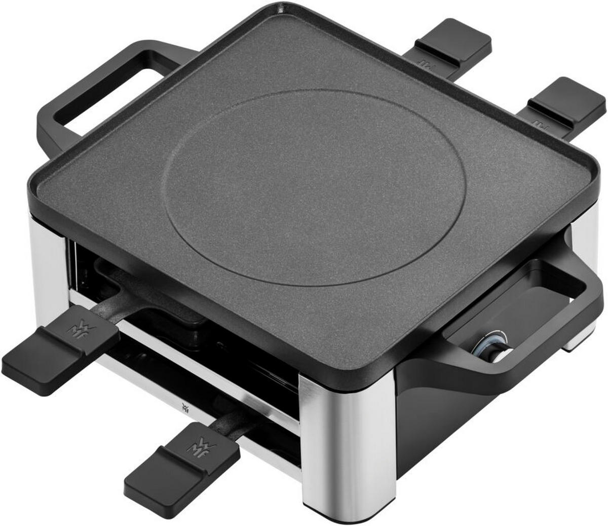RACLETTE-GRILL Lono  - Silberfarben/Schwarz, Design, Metall - WMF