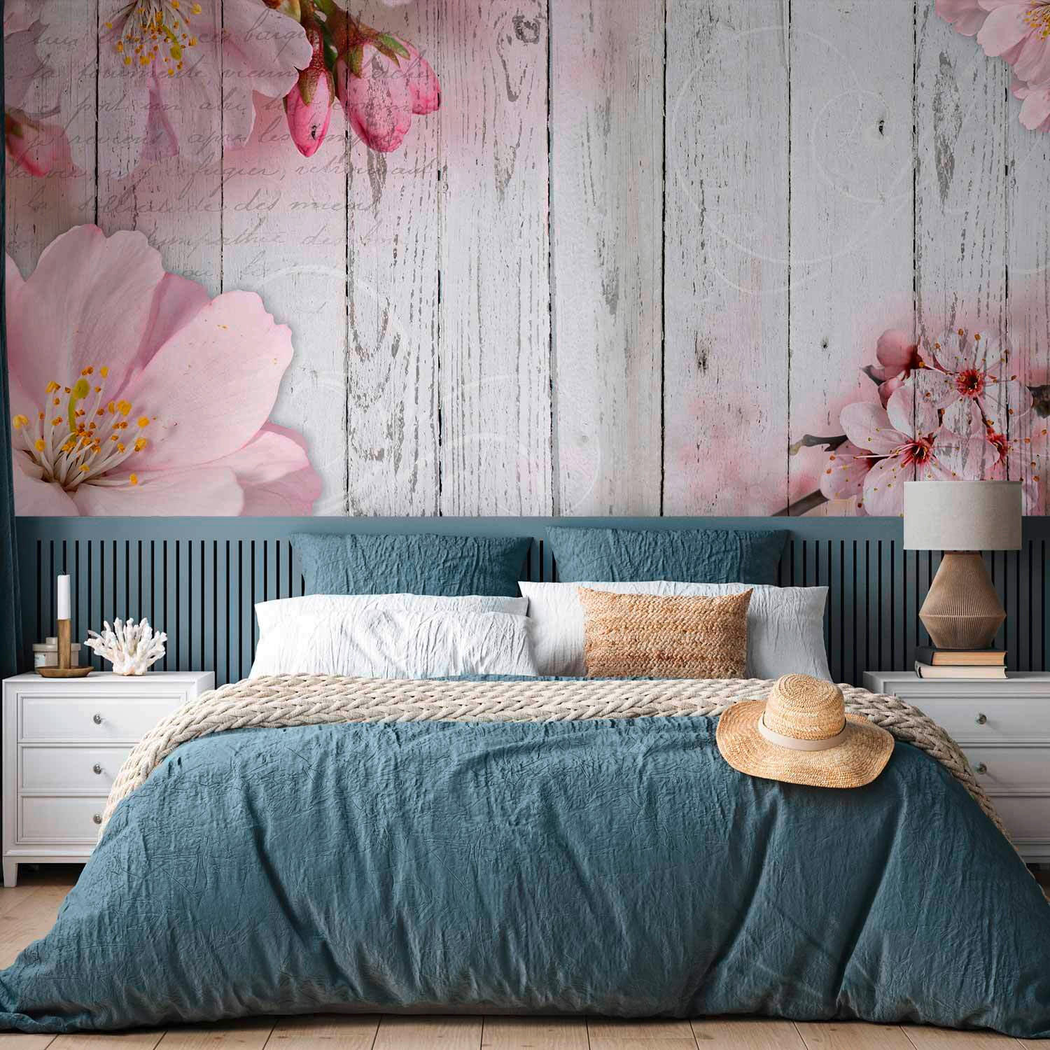 FOTOTAPETE  - Pink/Hellgrau, Basics, Textil (200/140cm) - artgeist