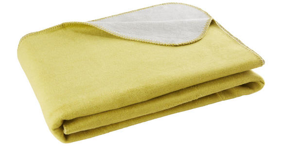 WOHNDECKE DE VELA 150/200 cm - Grau/Grün, Basics, Textil (150/200cm) - Novel