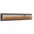 WANDBOARD  150/26/23 cm  - Eichefarben/Anthrazit, Natur, Glas/Holz (150/26/23cm) - Linea Natura