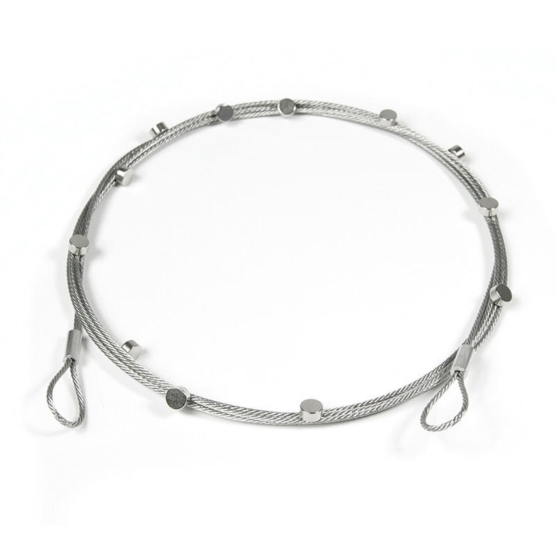 MAGNETSET  - Silberfarben, Basics, Metall (200cm)