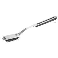 ŠČETKA ZA ŽAR - barve nerjavečega jekla/črna, Basics, kovina/umetna masa (5,5/46cm) - Gefu